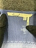 Floreat 100% Viscose Blue 3/4 Sleeve Blouse Size 4 - photo 7