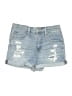 Aero Blue Denim Shorts Size 10 - photo 1