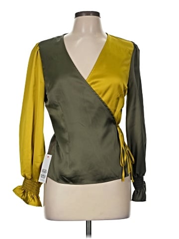 Never Fully Dressed Long Sleeve Blouse (view 1)