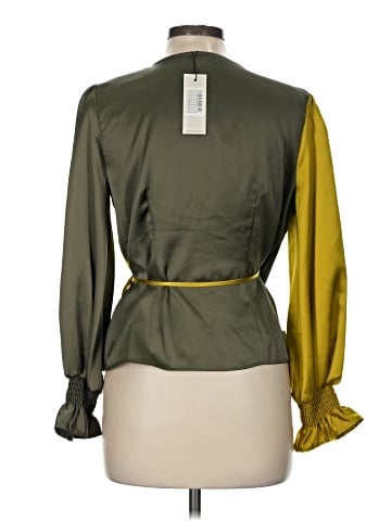 Never Fully Dressed Long Sleeve Blouse (view 2)