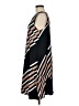Lynn Ritchie Silver Graphic Black Casual Dress Size M - photo 5