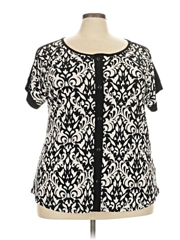 Diana Belle Short Sleeve Blouse (view 1)