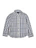 Andy & Evan Checkered-gingham Blue Long Sleeve Button-Down Shirt Size 6 - photo 1