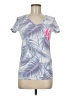 Unbranded Tropical Blue Short Sleeve T-Shirt Size M (estimated) - photo 1