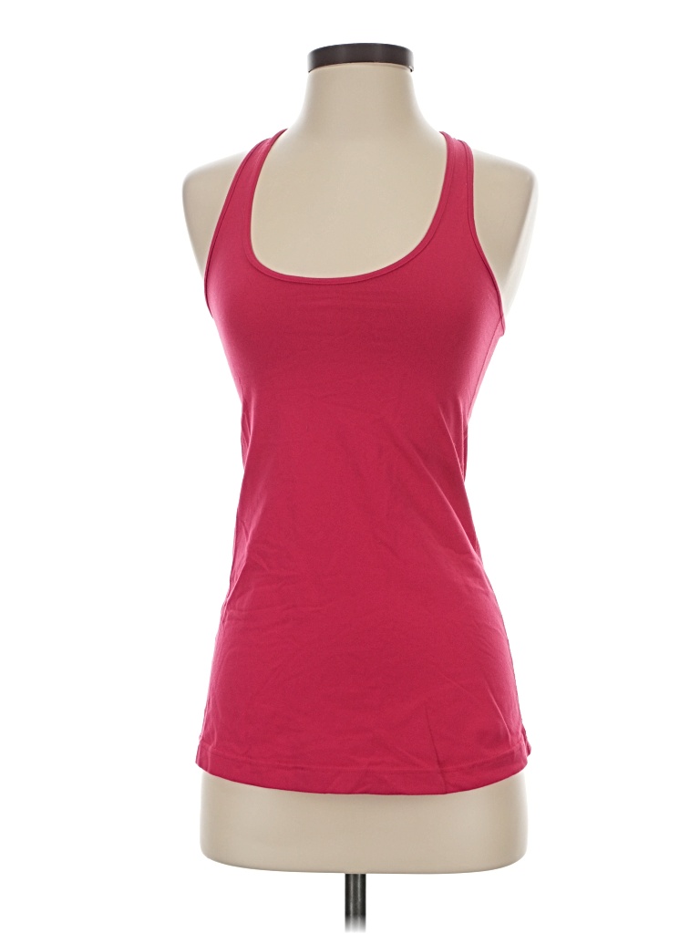 Pre-owned Lululemon Athletica Active Tank Top In Red
