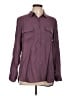 Express Purple Long Sleeve Blouse Size L - photo 1