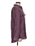 Express Purple Long Sleeve Blouse Size L - photo 4