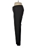 Ecru Solid Black Dress Pants Size 10 - photo 5