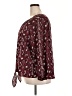 West Kei 100% Polyester Burgundy 3/4 Sleeve Blouse Size XXL - photo 5