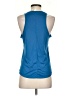 Nike 100% Polyester Blue Active Tank Size S - photo 2
