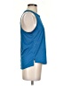 Nike 100% Polyester Blue Active Tank Size S - photo 4