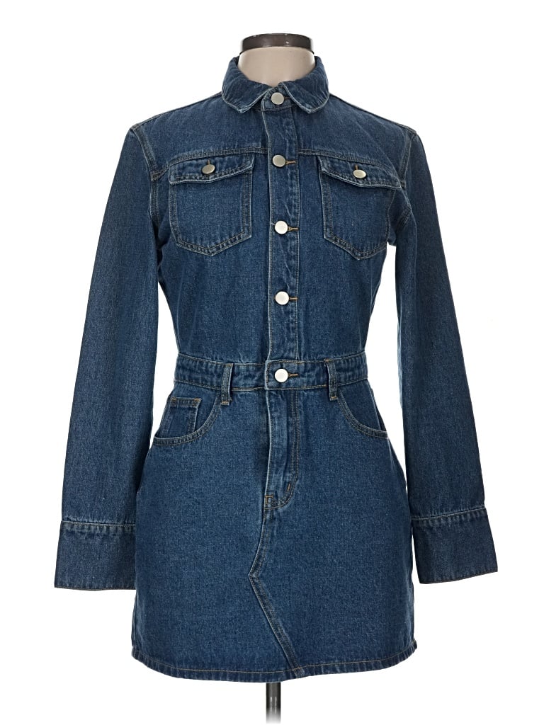 Pre-owned Cider Denim Jacket In Blue