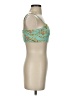 Shein 100% Rayon Teal Tank Top Size 4 - photo 4