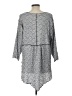 Noblu Gray 3/4 Sleeve Blouse Size L - photo 2
