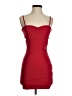 TCEC Solid Red Cocktail Dress Size S - photo 1