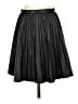 French Connection 100% Polyester Solid Black Formal Skirt Size 4 - photo 1