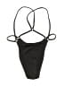 LA Hearts Solid Black Swimsuit Top Size XS - photo 1