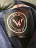 White Mark Blue Zip Up Hoodie Size L - photo 4