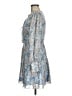 Amelia Rose Paisley Blue Cocktail Dress Size 8 - photo 5