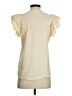 Status by Chenault Ivory Short Sleeve Top Size S - photo 2