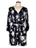 Maurices Floral Blue Romper Size L - photo 1