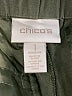 Chico's 100% Tencel Solid Green Casual Pants Size Med (1) - photo 7