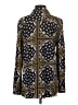 Entro 100% Rayon Print Blue Long Sleeve Blouse Size S - photo 2