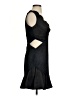 Three Floor Chevron-herringbone Black Cocktail Dress Size 2 - photo 4