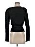 Express Black Long Sleeve Top Size S - photo 1