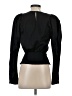 Express Black Long Sleeve Top Size S - photo 2