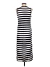 Old Navy Stripes Gray Casual Dress Size S - photo 2