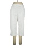 Alfred Dunner Solid Ivory Casual Pants Size 16 - photo 1