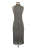 Enough About Me Gray Casual Dress Size XS - photo 1