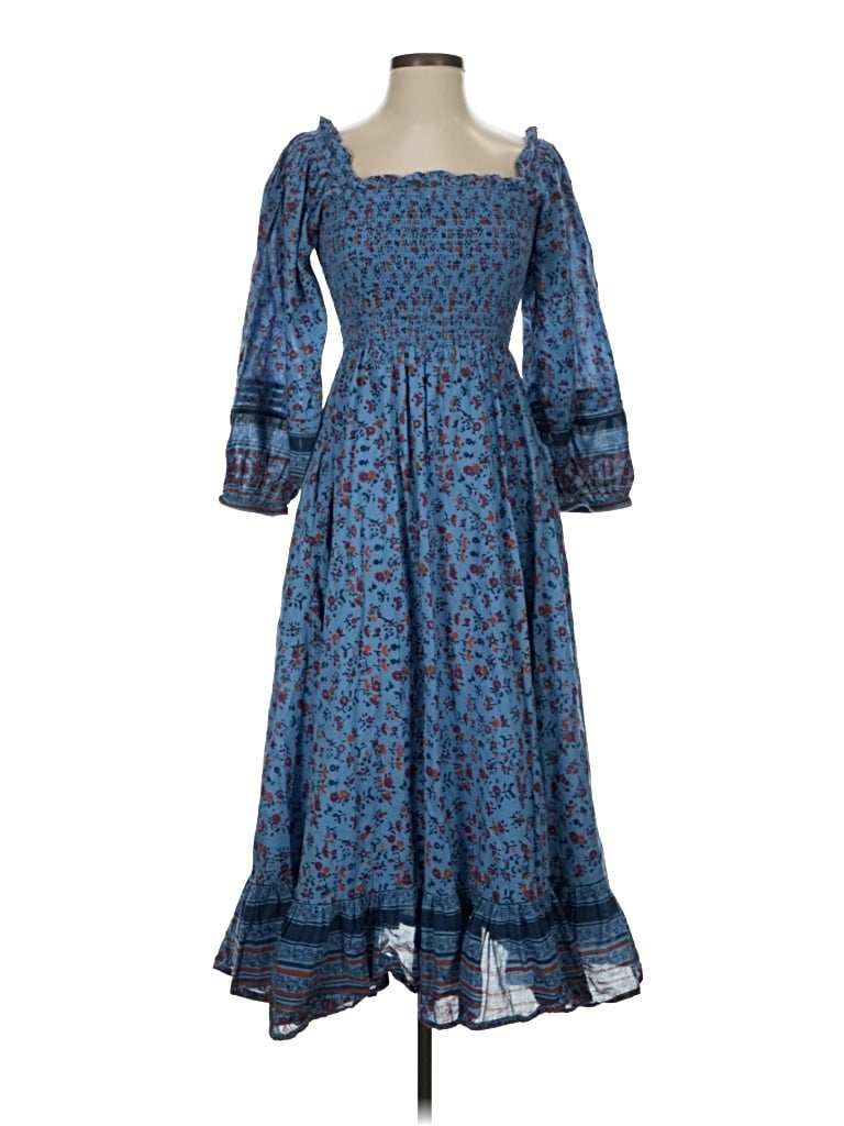 Pre-owned Cleobella Casual Dress In Blue