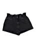 Forever 21 Black Denim Shorts Size 25 waist - photo 1