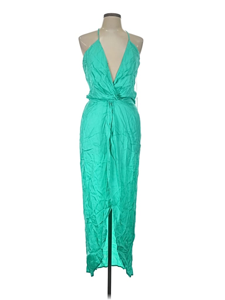 Pre-owned Young Fabulous & Broke Cocktail Dress In Green