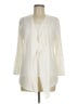 August Silk 100% Viscose Ivory Cardigan Size M - photo 1