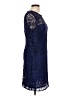 J.Crew Collection 100% Polyester Blue Cocktail Dress Size 10 - photo 4