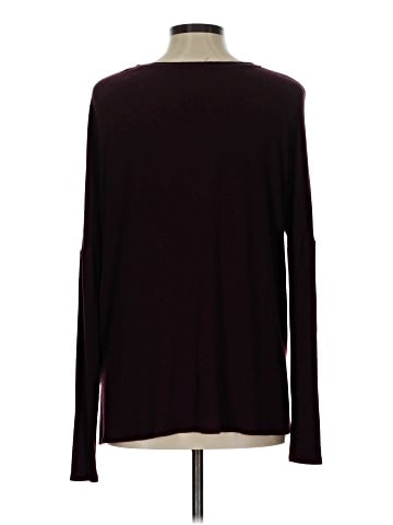 Bordeaux Long Sleeve Top (view 2)