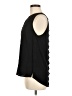 Pale Sky 100% Rayon Black Sleeveless Blouse Size M - photo 5
