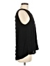 Pale Sky 100% Rayon Black Sleeveless Blouse Size M - photo 4