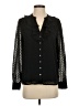 J.Crew Factory Store 100% Polyester Black Long Sleeve Blouse Size S - photo 1
