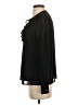 J.Crew Factory Store 100% Polyester Black Long Sleeve Blouse Size S - photo 5