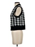 Unbranded 100% Acrylic Houndstooth Black Sweater Vest Size S - photo 5