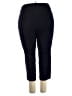 Peter Nygard Solid Blue Dress Pants Size 18W - photo 2