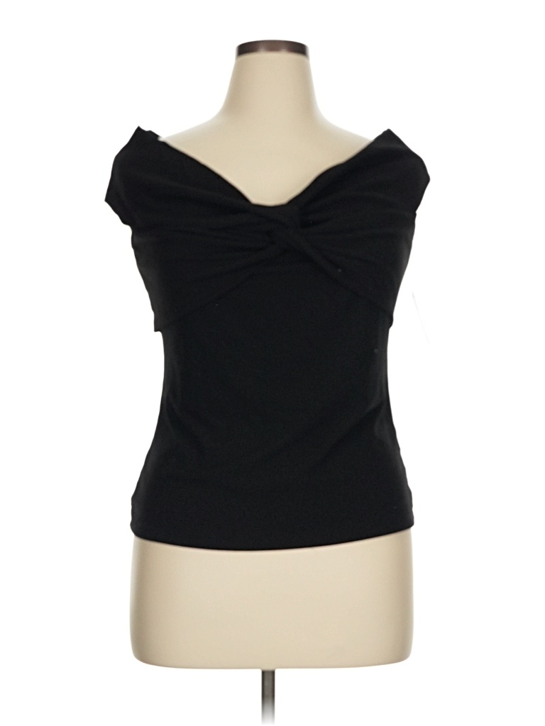 Pre-owned Torrid Tube Top Black Strapless Neckline Tops