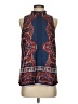 Aryn K. 100% Polyester Blue Sleeveless Blouse Size S - photo 1