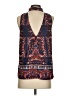 Aryn K. 100% Polyester Blue Sleeveless Blouse Size S - photo 2