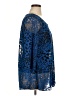 MiracleBody Blue 3/4 Sleeve Blouse Size XL - photo 4