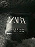 Zara Solid Black Coat Size 8 - 9 - photo 3